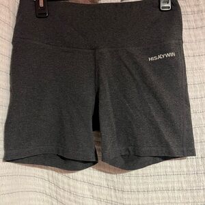 Women's Charcoal Bike Shorts